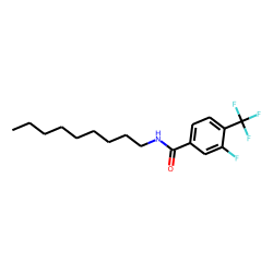 Benzamide, 3-fluoro-4-trifluoromethyl-N-nonyl-