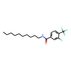 Benzamide, 3-fluoro-4-trifluoromethyl-N-decyl-