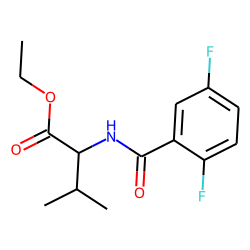 L-Valine, N-(2,5-difluorobenzoyl)-, ethyl ester