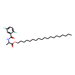 D-Alanine, N-(2,5-difluorobenzoyl)-, nonadecyl ester