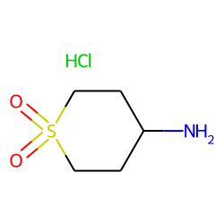 Thiopyran, 4-aminotetrahydro-, 1,1-dioxide, hydrochloride