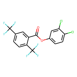 2,5-Di(trifluoromethyl)benzoic acid, 3,4-dichlorophenyl ester