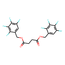 Succinic acid, di(2,3,4,5-tetrafluorobenzyl) ester