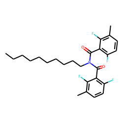 Benzamide, 2,6-difluoro-3-methyl-N-(2,6-difluoro-3-methylbenzoyl)-N-decyl-