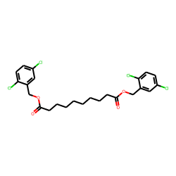 Sebacic acid, di(2,5-dichlorobenzyl) ester