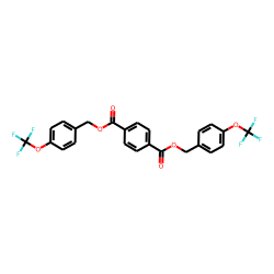 Terephthalic acid, di(4-trifluoromethoxybenzyl) ester