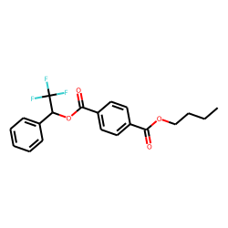 Terephthalic acid, butyl 2,2,2-trifluoro-1-phenylethyl ester