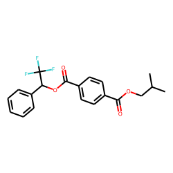 Terephthalic acid, isobutyl 2,2,2-trifluoro-1-phenylethyl ester