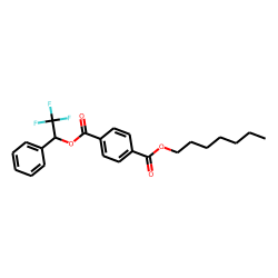 Terephthalic acid, heptyl 2,2,2-trifluoro-1-phenylethyl ester