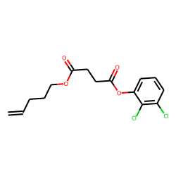 Succinic acid, 2,3-dichlorophenyl pent-4-en-1-yl ester