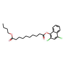 Sebacic acid, butyl 2,4-dichloronaphth-1-yl ester