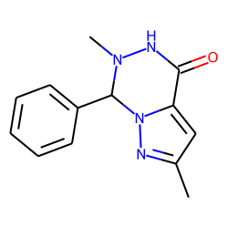 Pyrazolo[1,5-d][1,2,4]triazin-3-one, 2,6-dimethyl-7-phenyl
