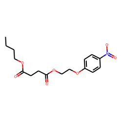 Succinic acid, butyl 2-(4-nitrophenoxy)ethyl ester