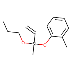 Silane, methylvinyl(2-methylphenoxy)propoxy-