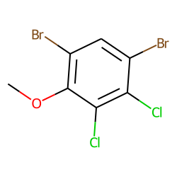 2,4-Dibromo-5,6-dichloroanisole
