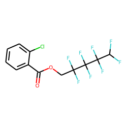 2-Chlorobenzoic acid, 2,2,3,3,4,4,5,5-octafluoropentyl ester