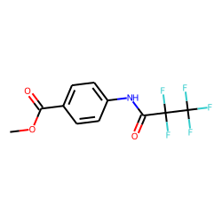 Methyl N-pentafluoropropionylaminobenzoate