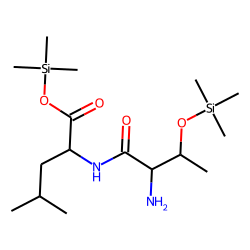 Thr-Leu, trimethylsilyl ether, trimethylsilyl ester