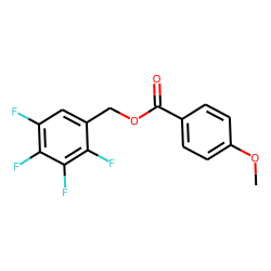 4-Methoxybenzoic acid, 2,3,4,5-tetrafluorobenzyl ester
