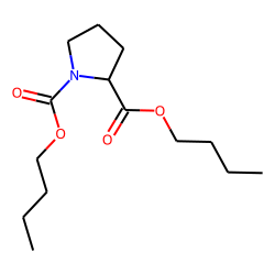 d-Proline, n-butoxycarbonyl-, butyl ester