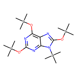 Uric acid, N,O,O',O''-tetrakis(trimethylsilyl)-