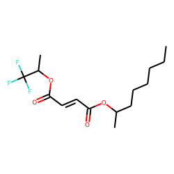 Fumaric acid, 2-octyl 1,1,1-trifluoroprop-2-yl ester