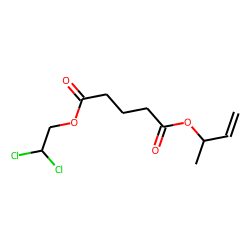 Glutaric acid, but-3-en-2-yl 2,2-dichloroethyl ester