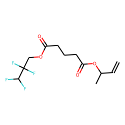 Glutaric acid, but-3-en-2-yl 2,2,3,3-tetrafluoropropyl ester
