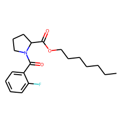 L-Proline, N-(2-fluorobenzoyl)-, heptyl ester