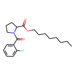 L-Proline, N-(2-fluorobenzoyl)-, octyl ester