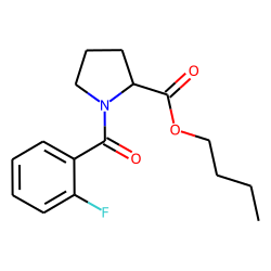 L-Proline, N-(2-fluorobenzoyl)-, butyl ester