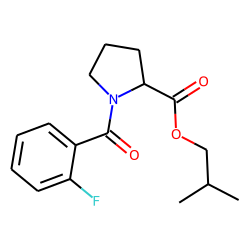 L-Proline, N-(2-fluorobenzoyl)-, isobutyl ester