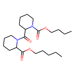 Pipecolylpipecolic acid, N-butoxycarbonyl-, pentyl ester