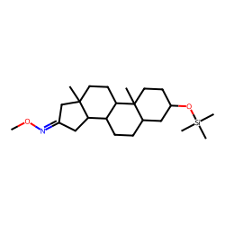 Androstan-16-one, 3-[(trimethylsilyl)oxy]-, O-methyloxime, (3«beta»,5«alpha»)-