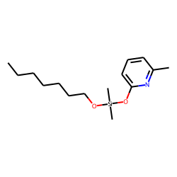 Silane, dimethyl(6-methylpyrid-2-yloxy)heptyloxy