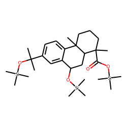7,15-Dihydroxydehydroabietic acid, tris(trimethylsilyl)deriv.