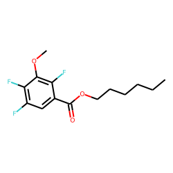 3-Methoxy-2,4,5-trifluorobenzoic acid, hexyl ester