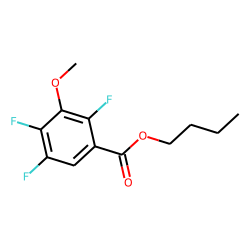 3-Methoxy-2,4,5-trifluorobenzoic acid, butyl ester