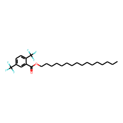 2,5-Di(trifluoromethyl)benzoic acid, hexadecyl ester
