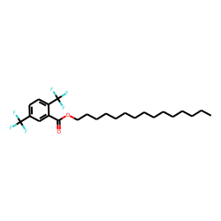 2,5-Di(trifluoromethyl)benzoic acid, pentadecyl ester