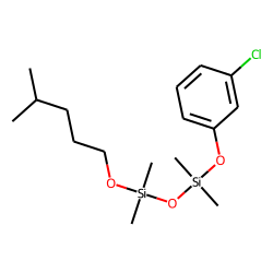 Silane, (3-chlorophenyloxy)dimethyl(isohexyloxydimethylsilyloxy)-