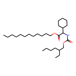 Glycine, 2-cyclohexyl-N-(2-ethylhexyl)oxycarbonyl-, dodecyl ester