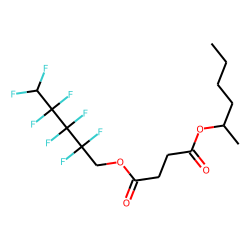 Succinic acid, 2,2,3,3,4,4,5,5-octafluoropentyl 2-hexyl ester