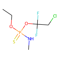 O-Ethyl-O-(1,1-difluoro-2-chloroethyl)-N-methyl-phosphorothioamidate