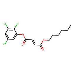 Fumaric acid, hexyl 2,3,5-trichlorophenyl ester