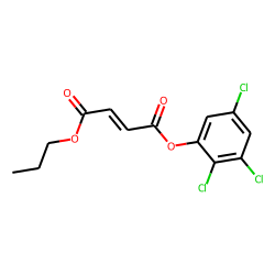 Fumaric acid, propyl 2,3,5-trichlorophenyl ester