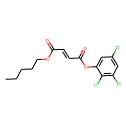 Fumaric acid, pentyl 2,3,5-trichlorophenyl ester