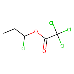 1-chloropropyl trichloroacetate