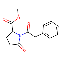 5-Oxo-1-phenylacetyl-pyrrolidine-2-carboxylic acid methyl ester