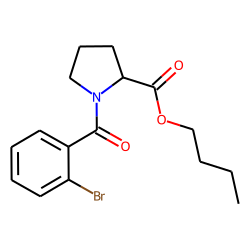 L-Proline, N-(2-bromobenzoyl)-, butyl ester
